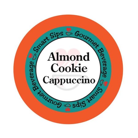Almond Cookie Cappuccino Single Serve Cups For All Keurig K-cup Brewers, 24PK